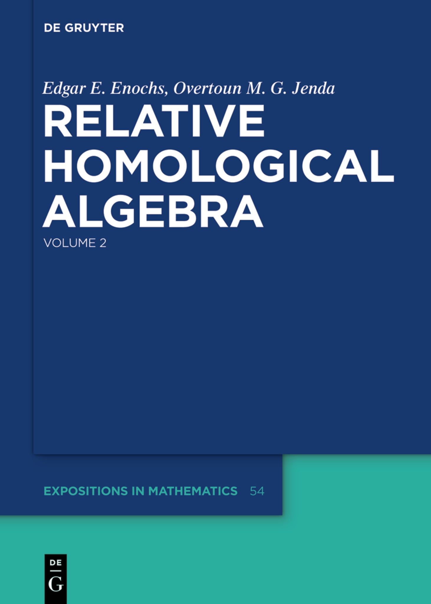 Relative Homological Algebra