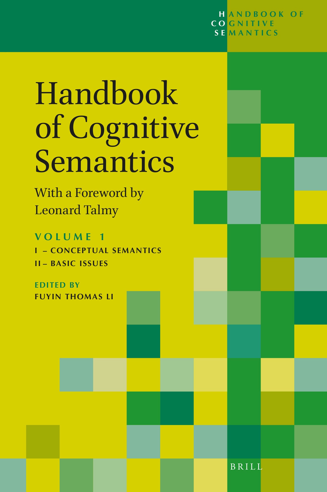 Handbook of Cognitive Semantics (part 1)