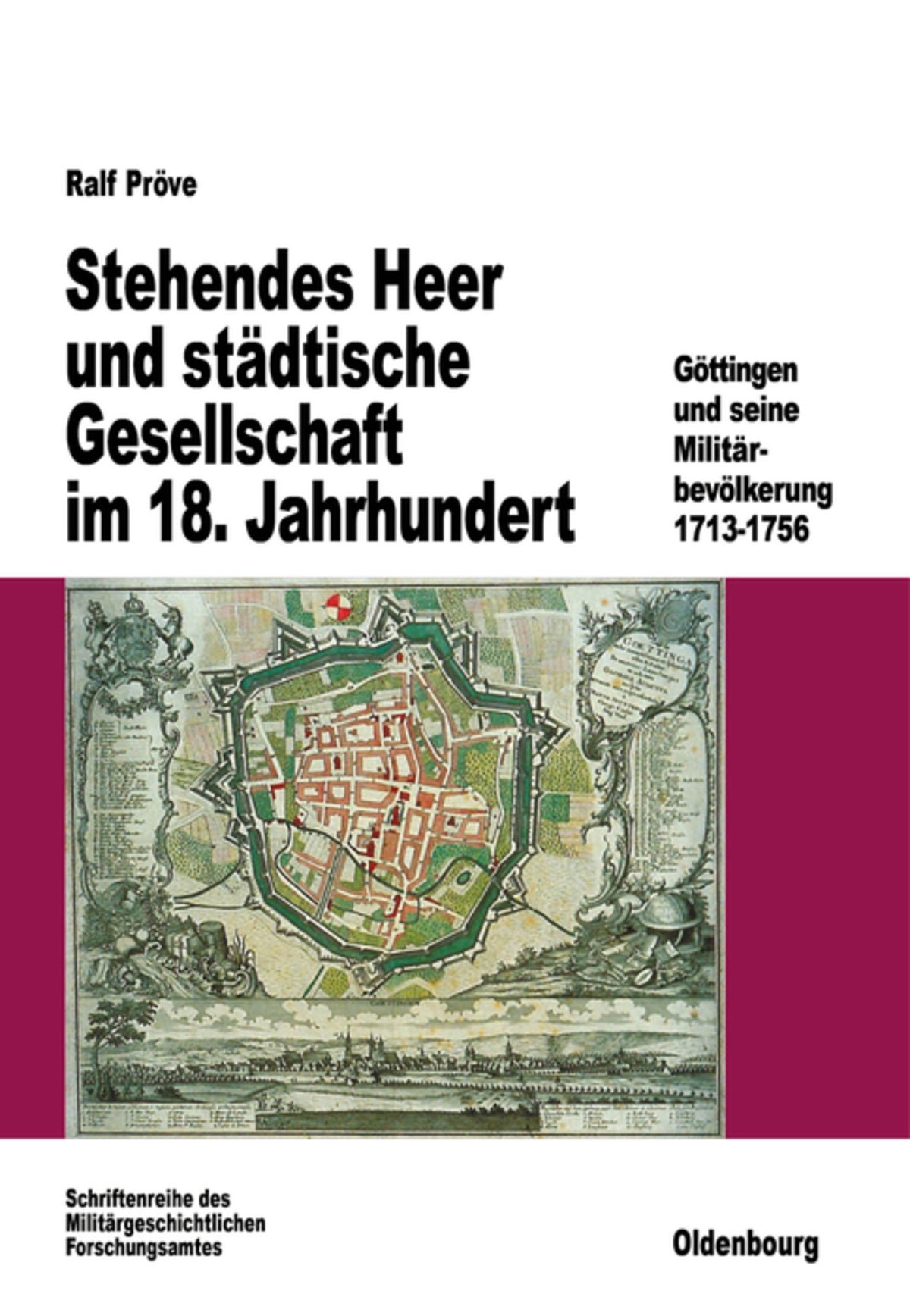 Cover image for Stehendes Heer und städtische Gesellschaft im 18. Jahrhundert ISBN 9783486560602