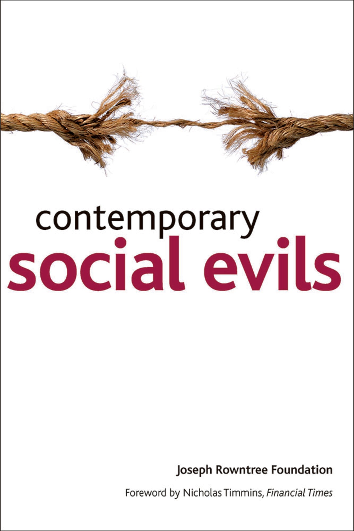 Contemporary social evils