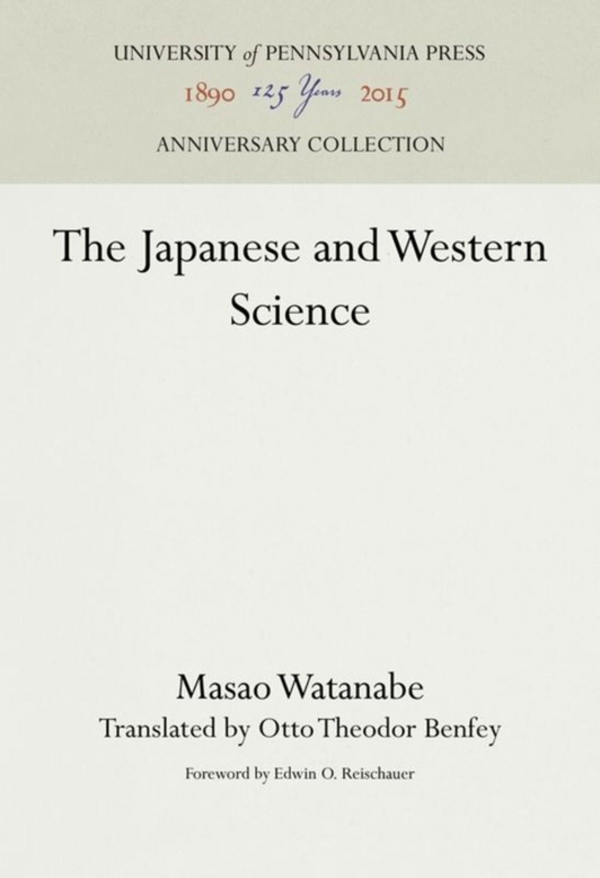 The Japanese and Western Science