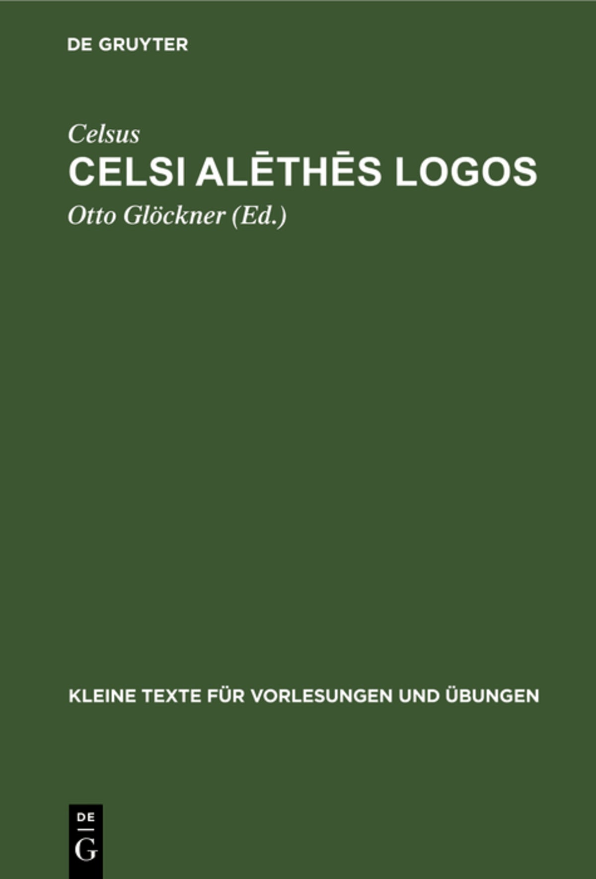 Celsi alēthēs logos
