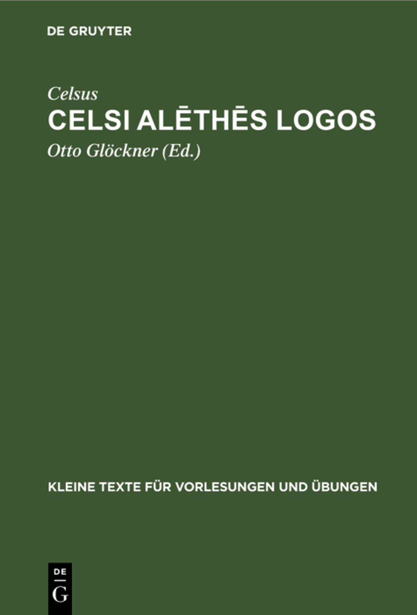 Celsi alēthēs logos
