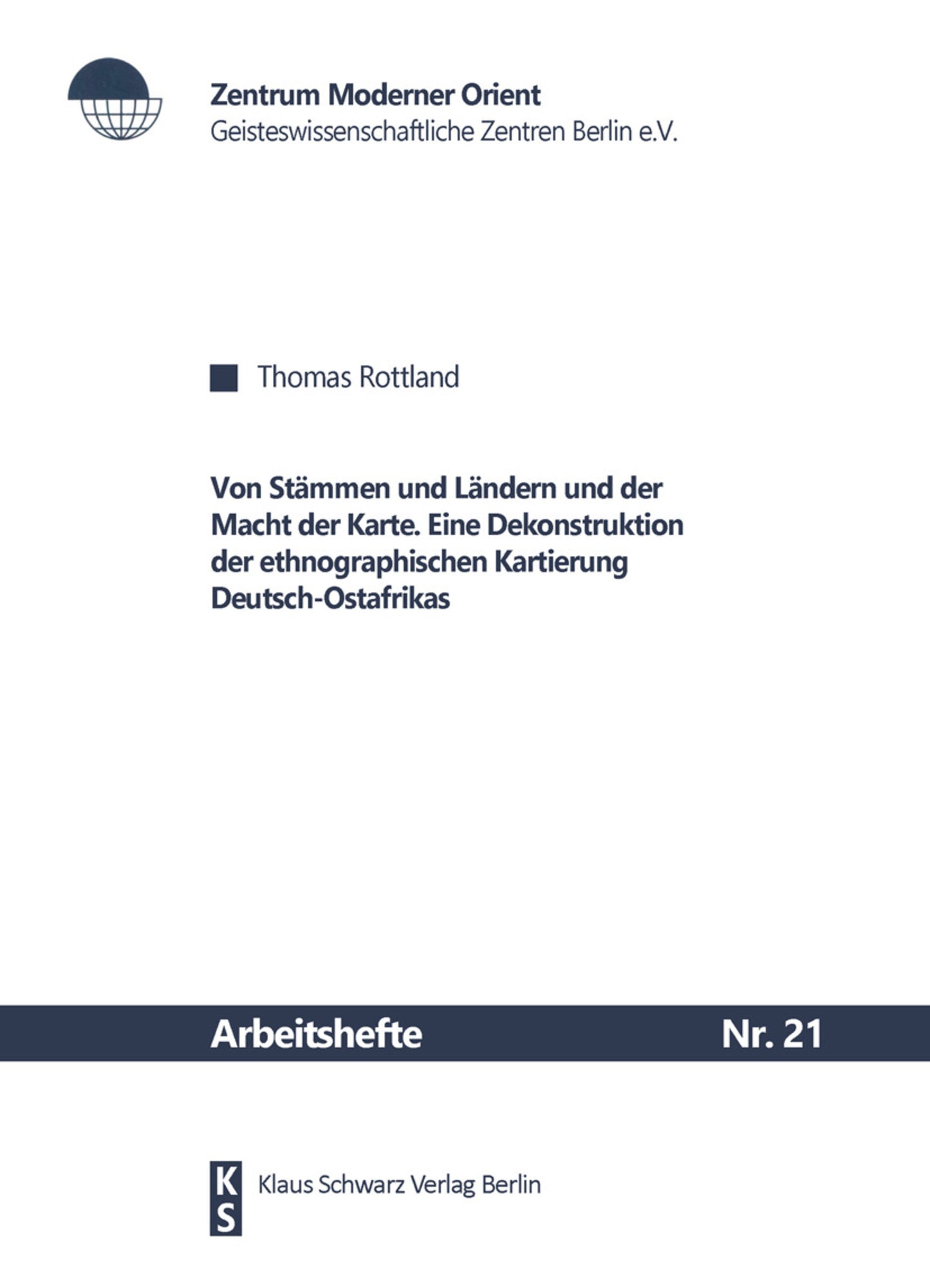 Von Stämmen und Ländern und der Macht der Karte