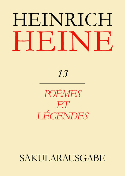 Poëmes et Légendes