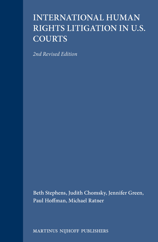 International Human Rights Litigation in U.S. Courts