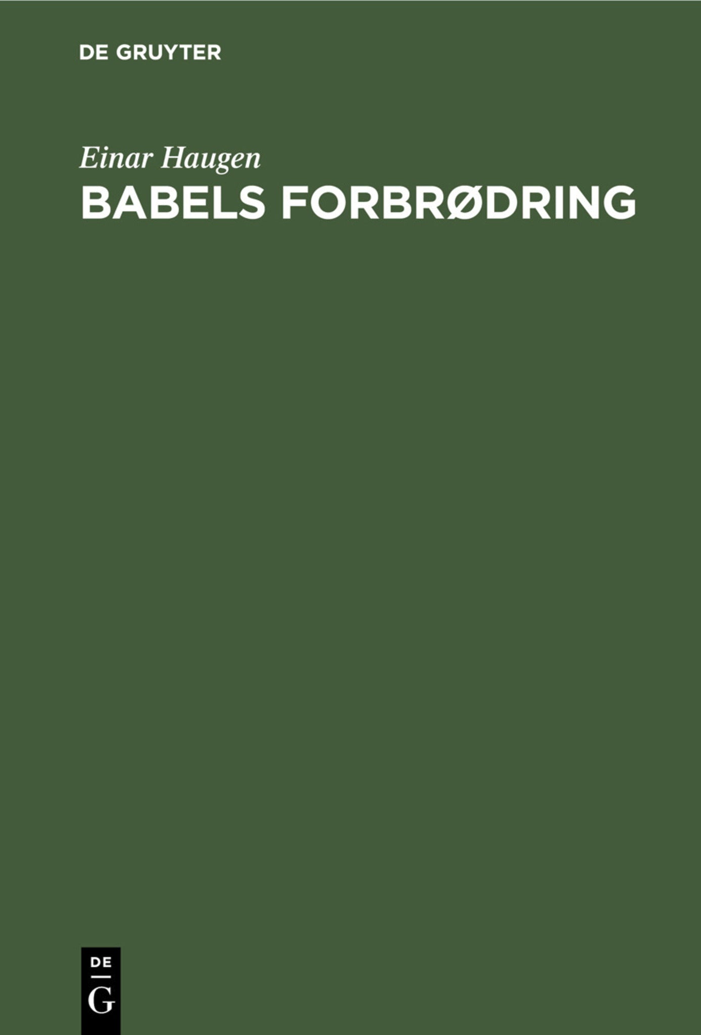 Babels forbrødring