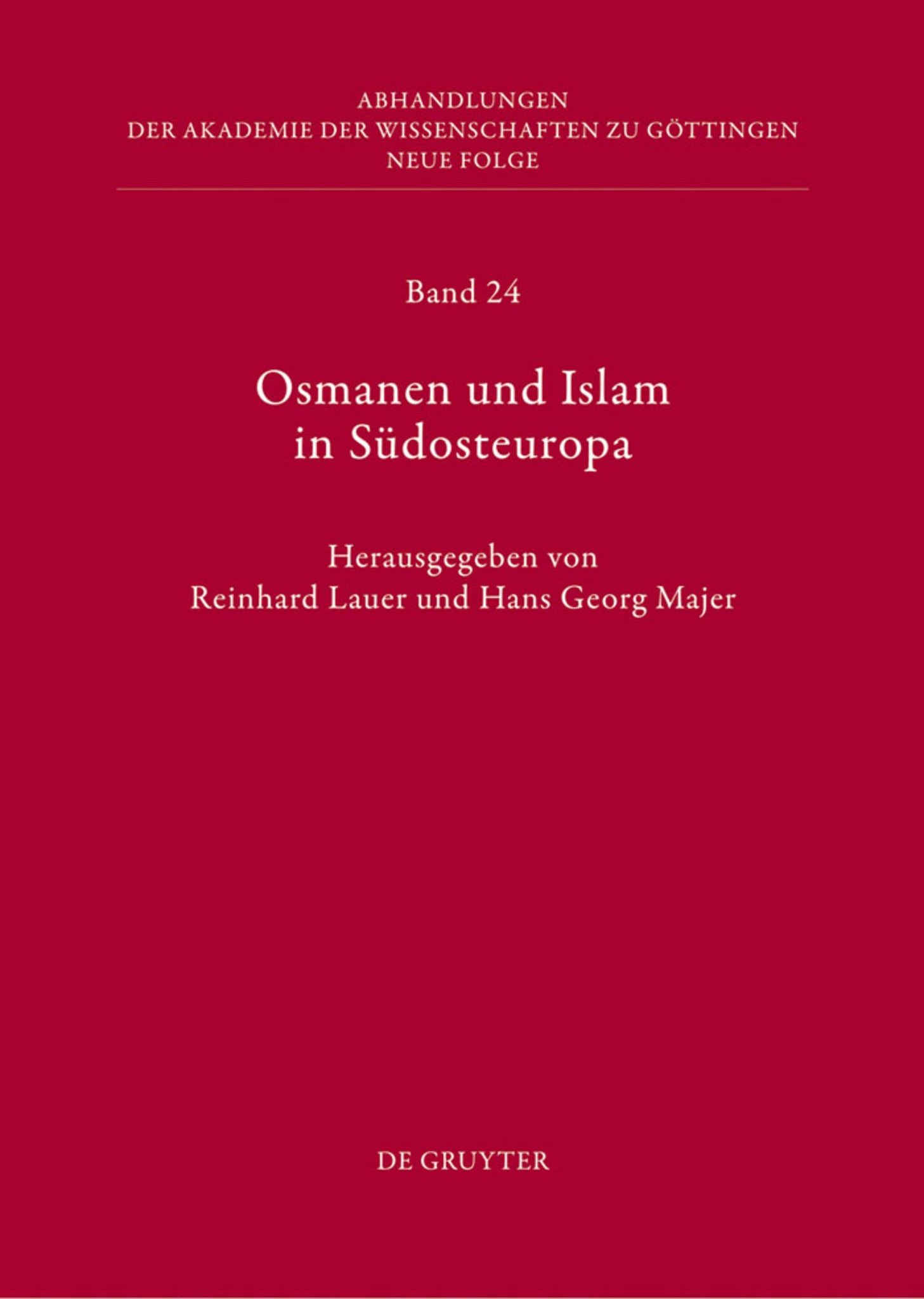 Osmanen und Islam in Südosteuropa