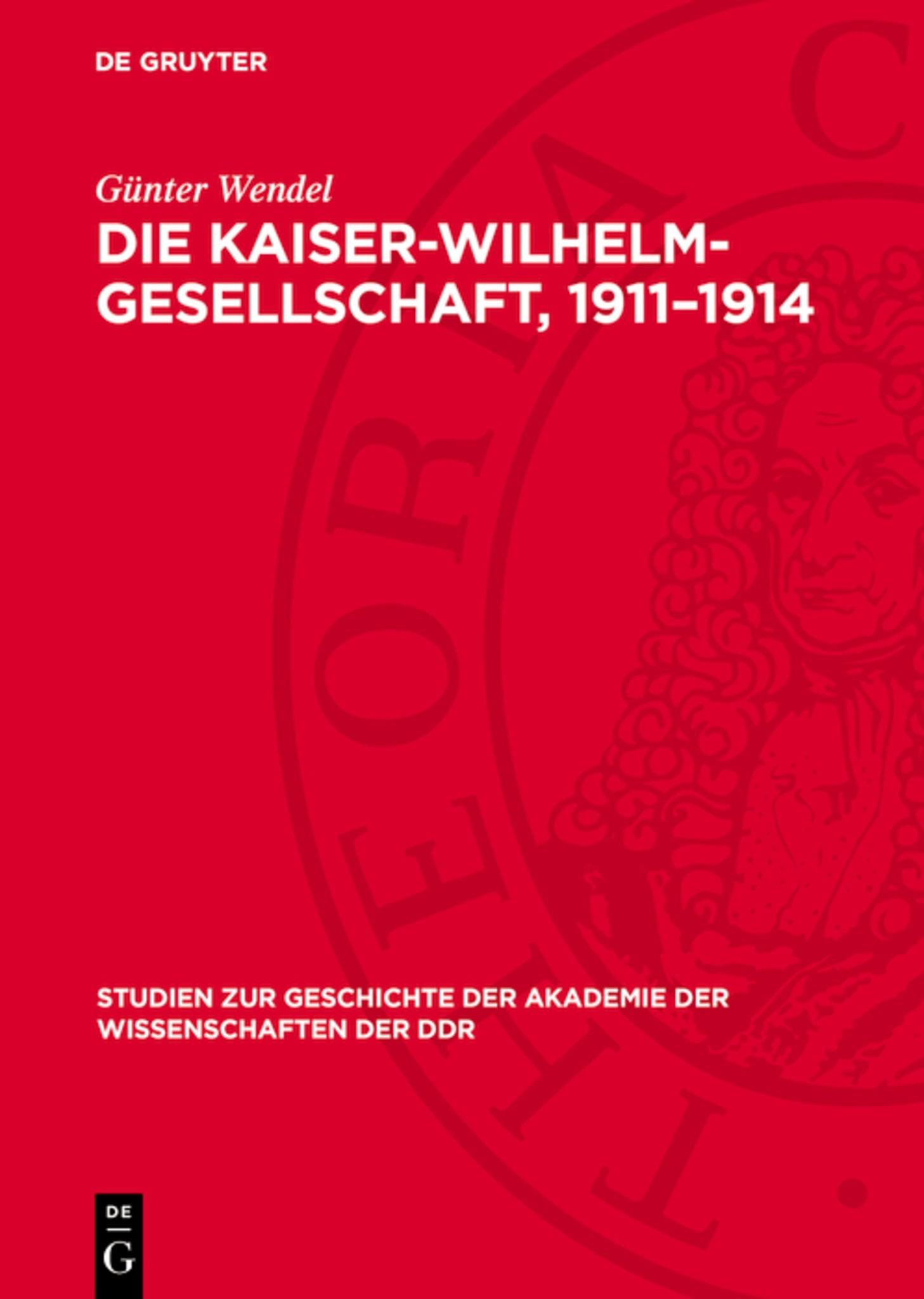 Die Kaiser-Wilhelm-Gesellschaft, 1911–1914
