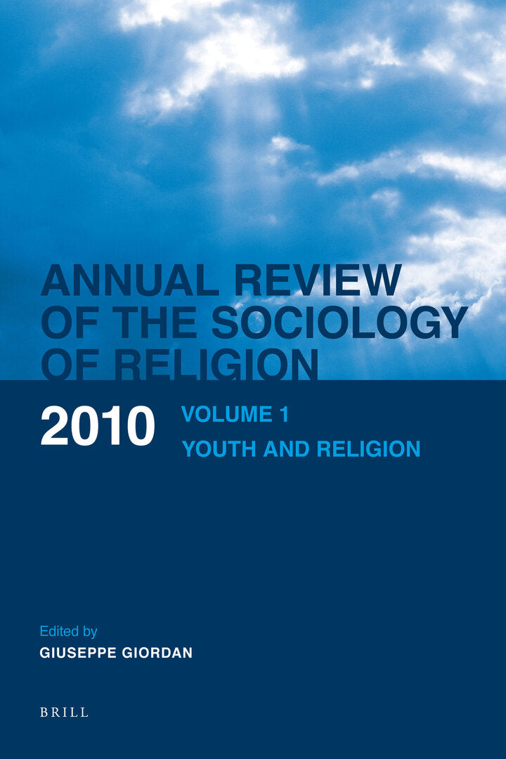 Cover image for Annual Review of the Sociology of Religion. Volume 1 (2010) ISBN 9789004187900