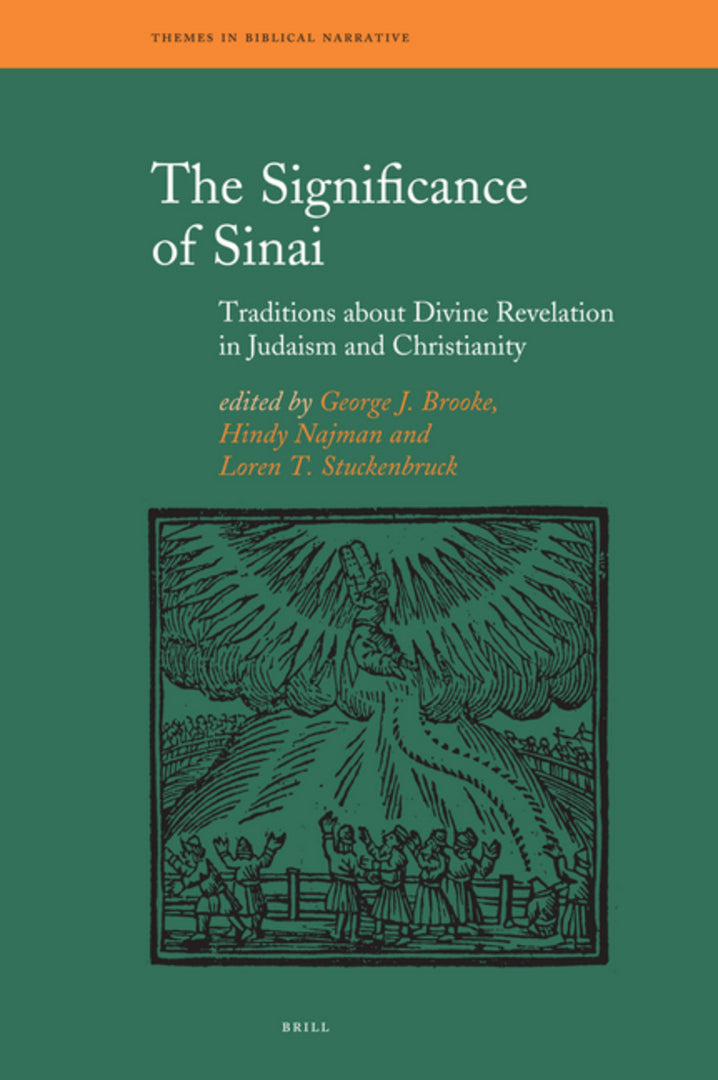 Cover image for The Significance of Sinai ISBN 9789004170186