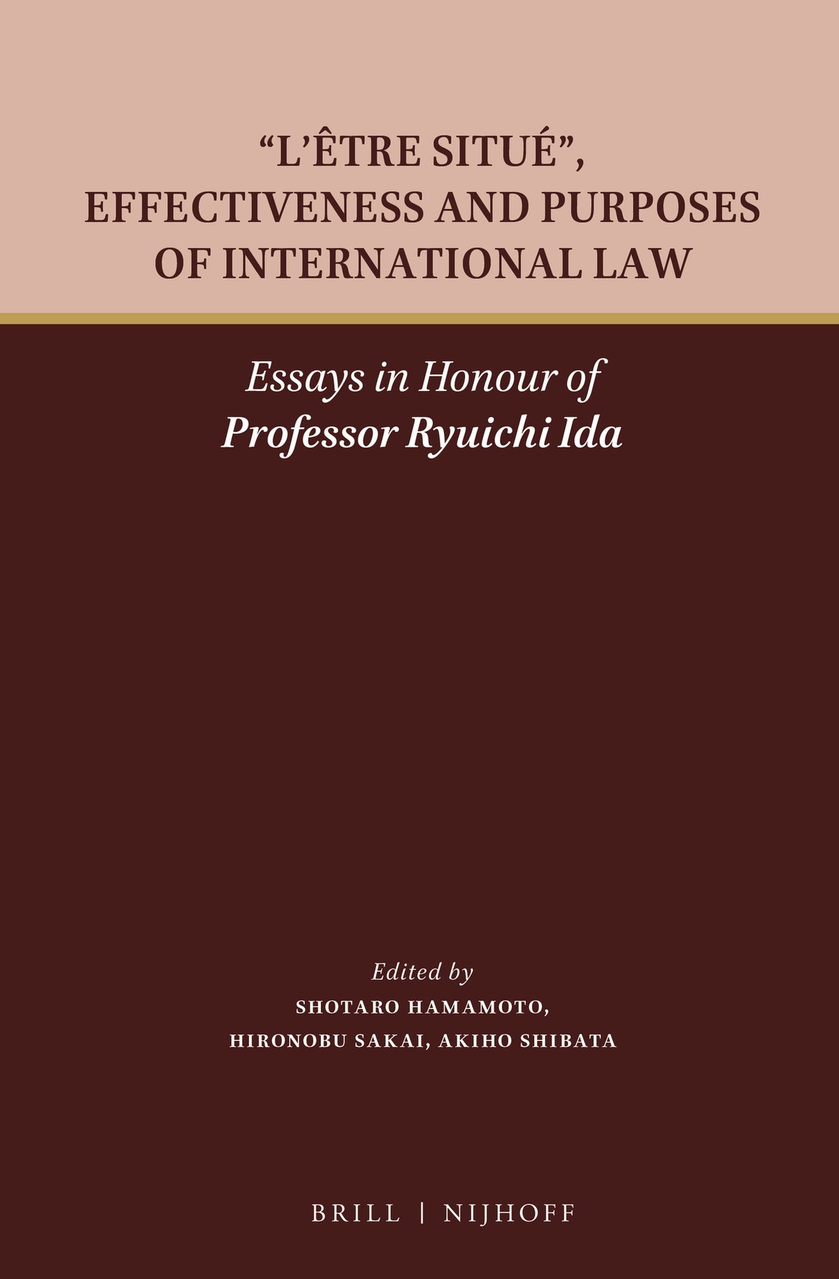 "L’être situé", Effectiveness and Purposes of International Law