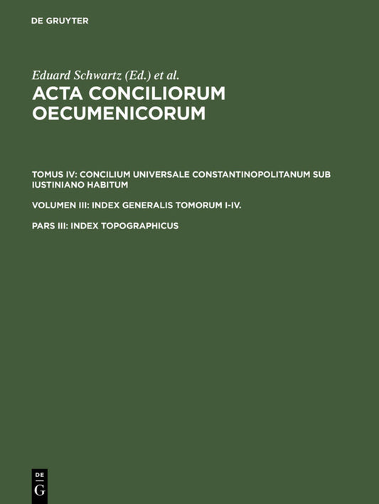 Index topographicus