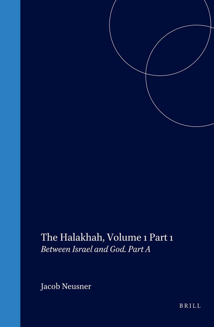 Cover image for The Halakhah, Volume 1 Part 1 ISBN 9789004116115