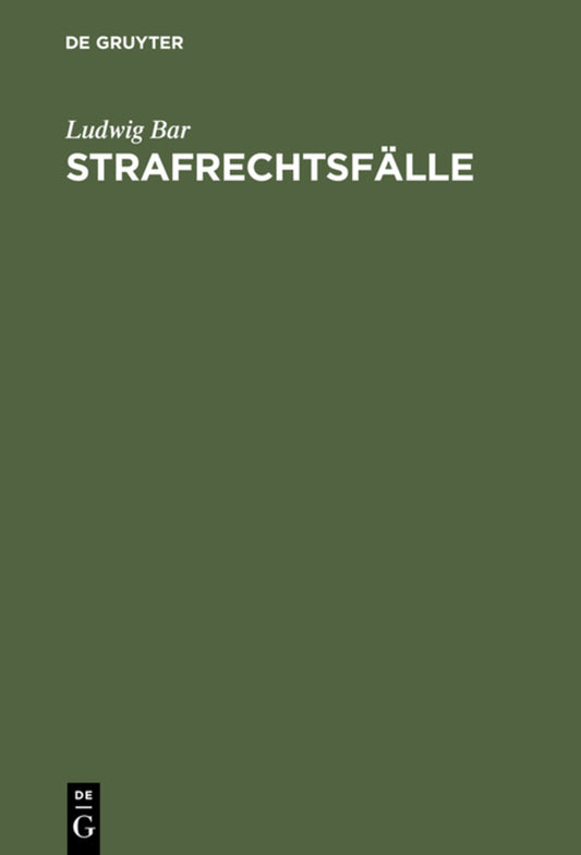 Strafrechtsfälle