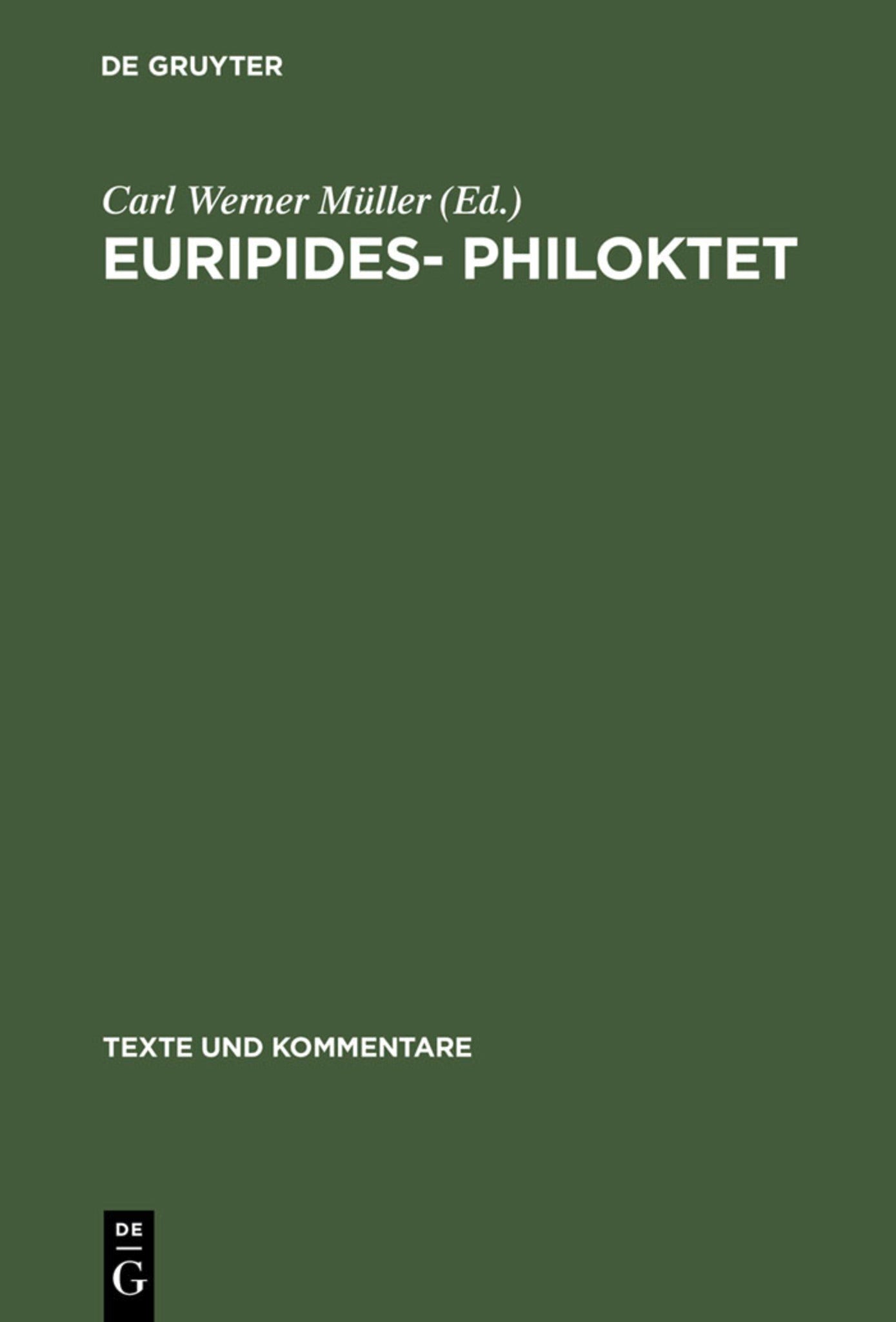 Euripides– Philoktet