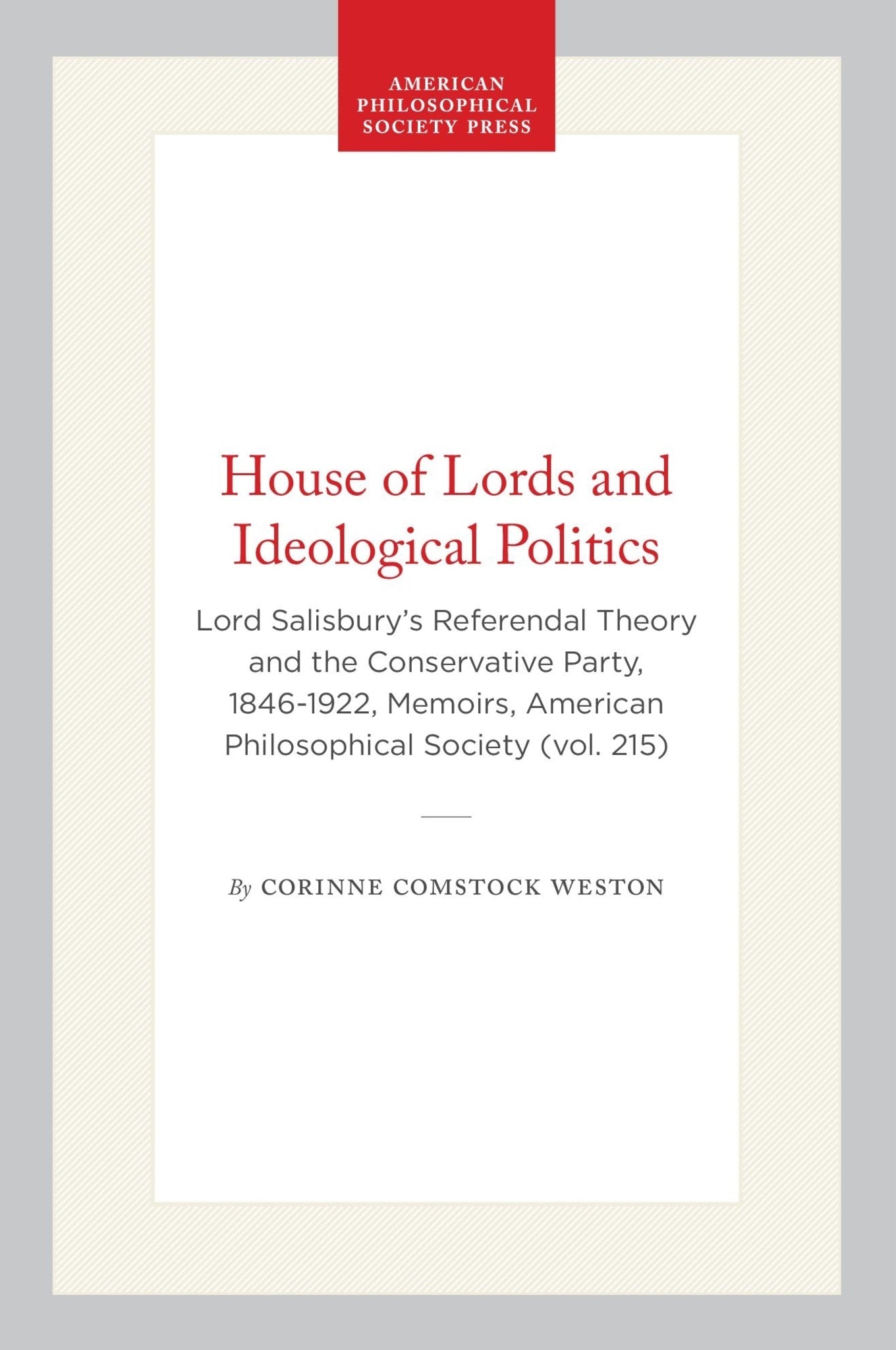 House of Lords and Ideological Politics