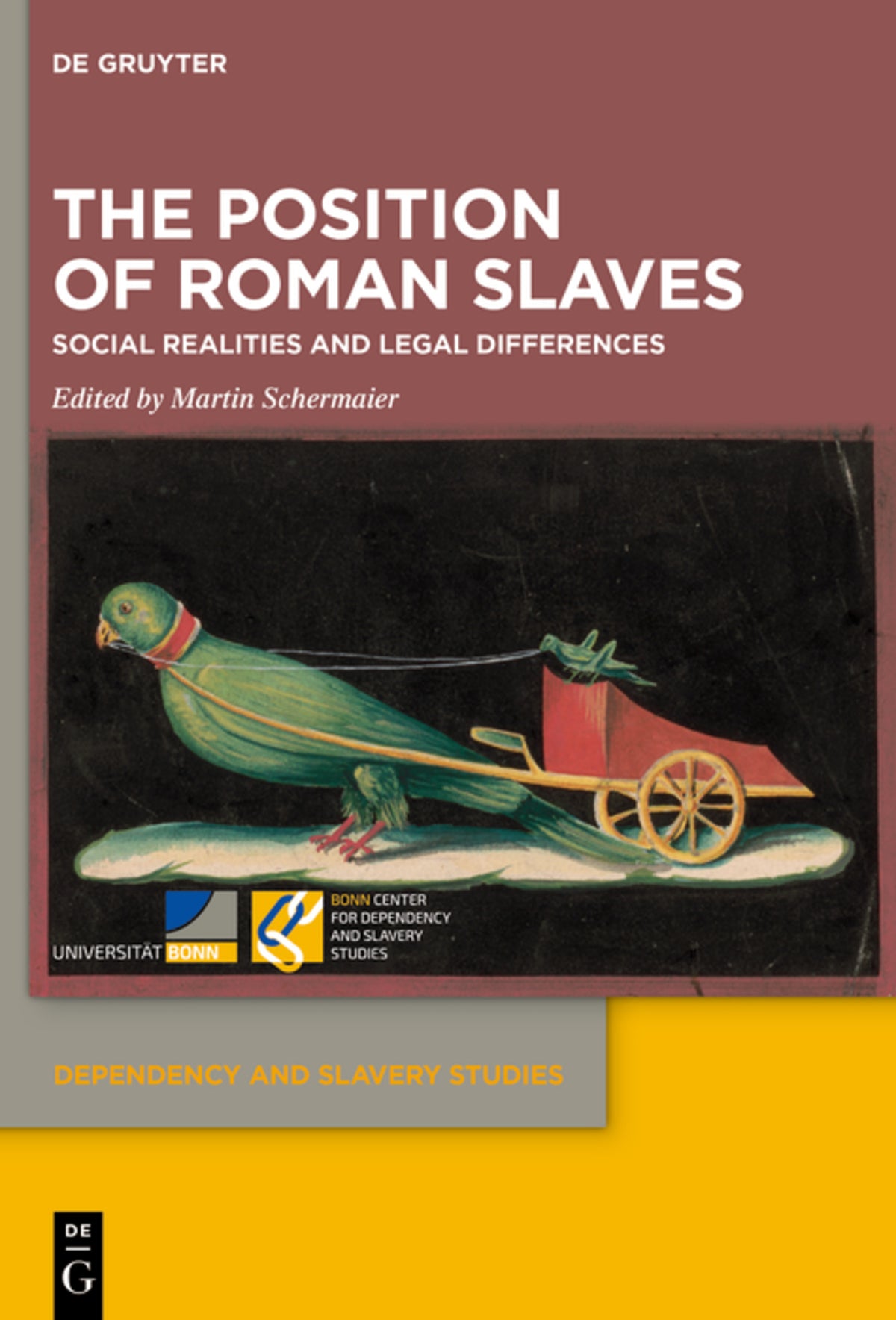 Cover image for The Position of Roman Slaves ISBN 9783110998689