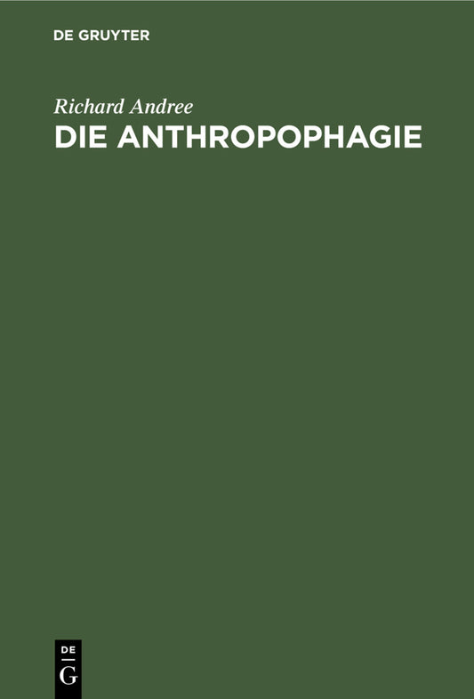 Die Anthropophagie