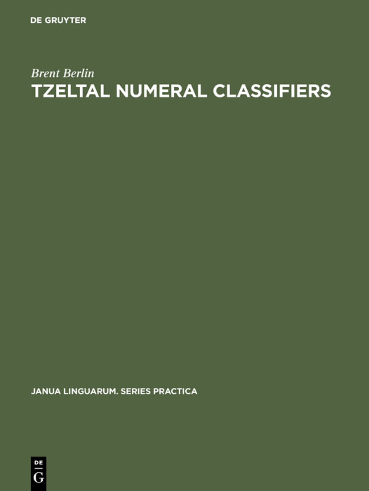 Tzeltal numeral classifiers