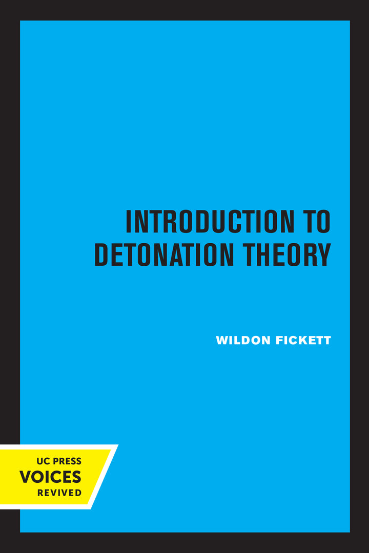 Cover image for Introduction to Detonation Theory ISBN 9780520337725