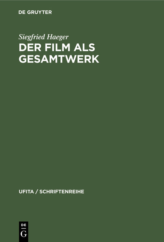 Der Film als Gesamtwerk