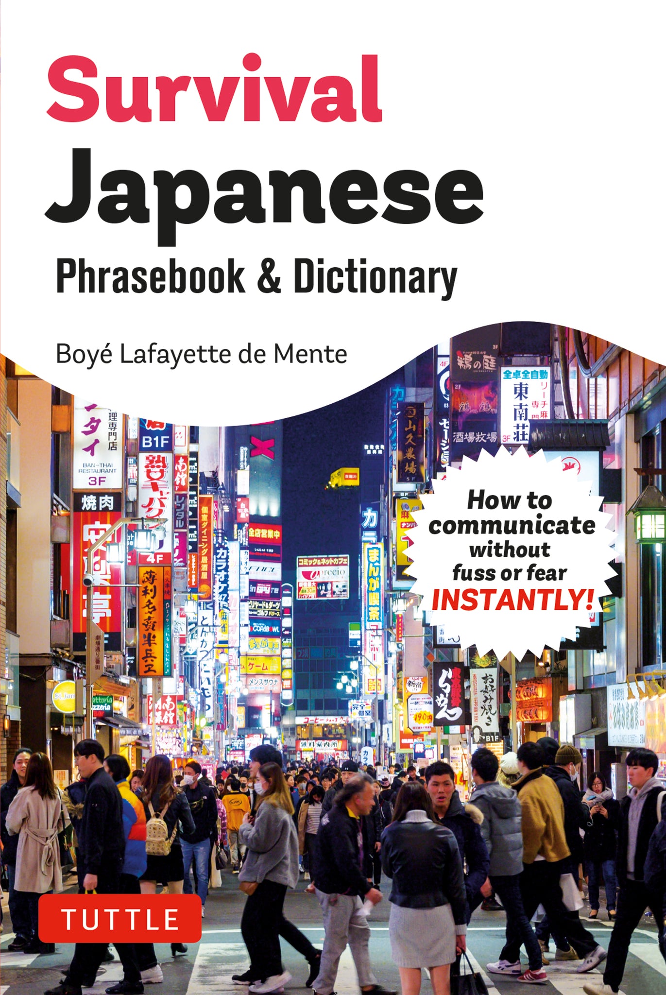 Survival Japanese Phrasebook & Dictionary
