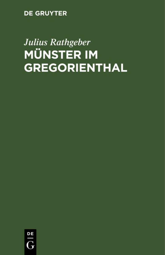 Münster im Gregorienthal