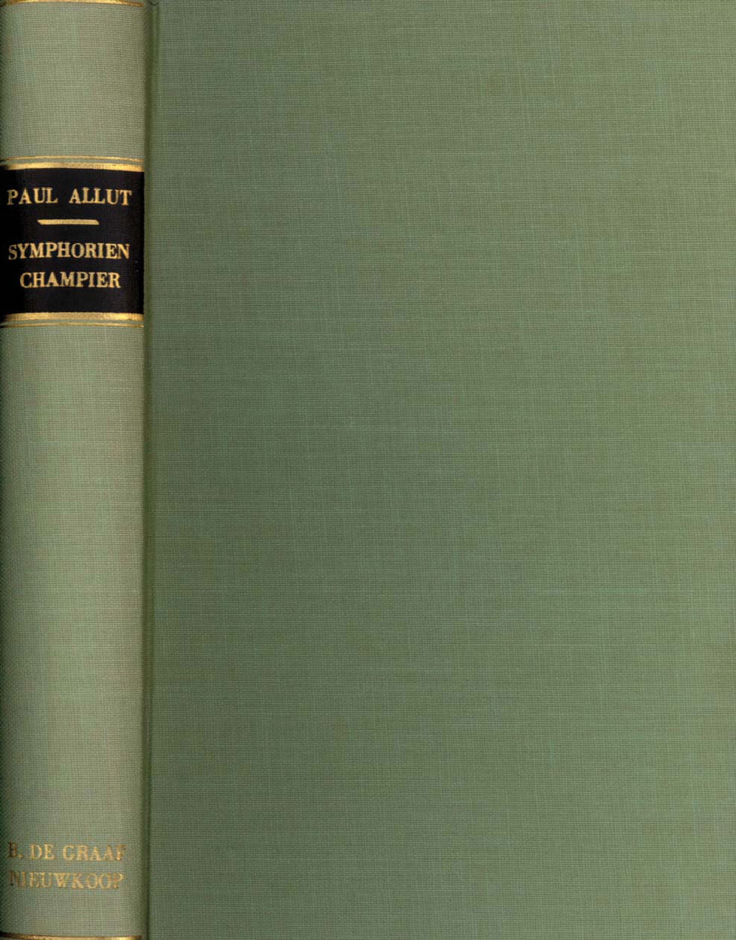 Étude biographique & bibliographique sur Symphorien Champier