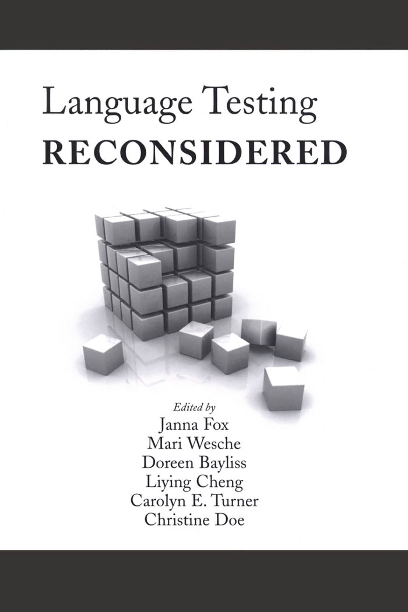 Cover image for Language Testing Reconsidered ISBN 9780776606576