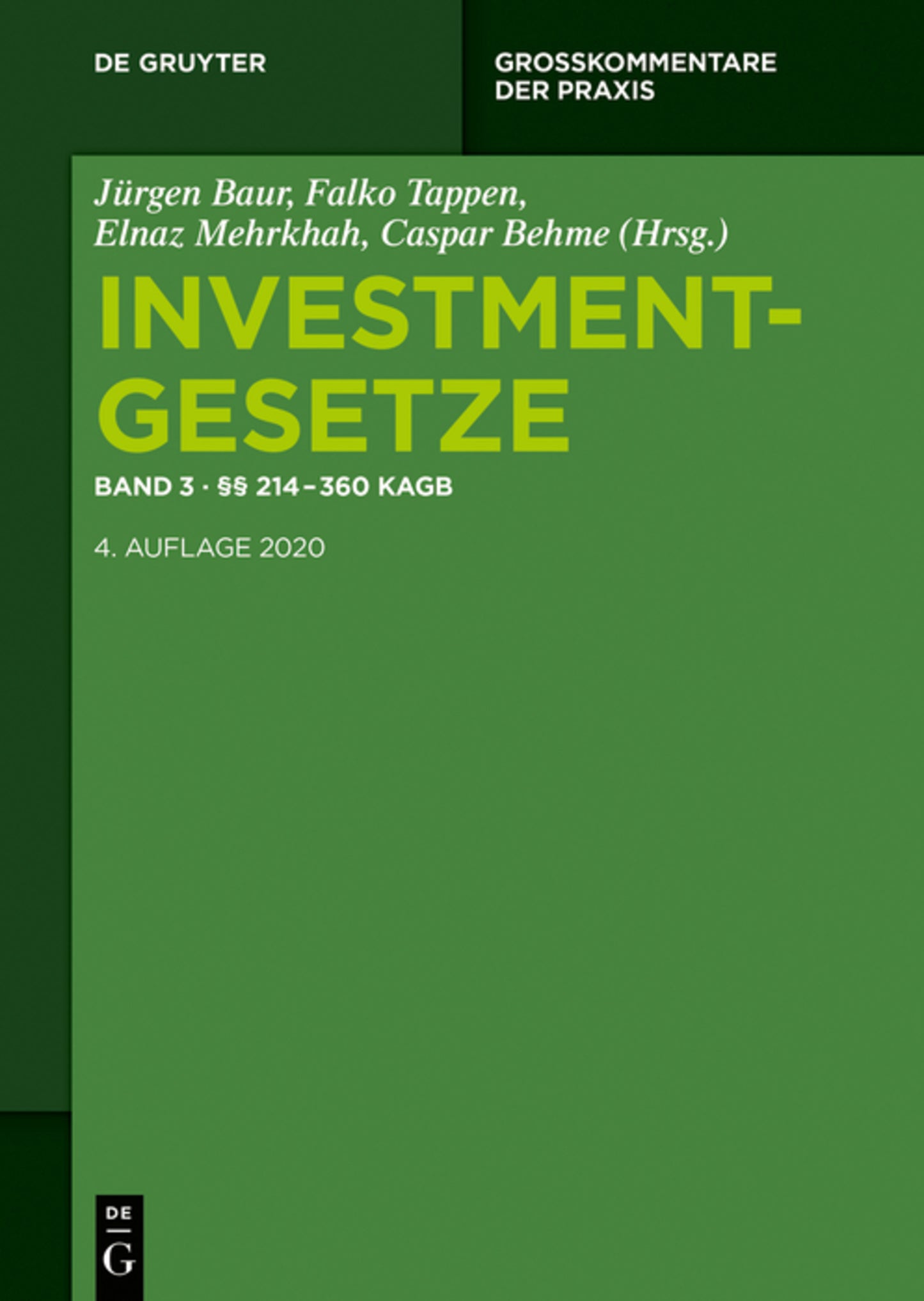 §§ 214 - 360 KAGB