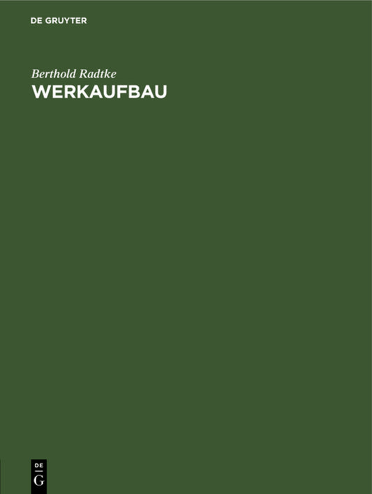 Werkaufbau