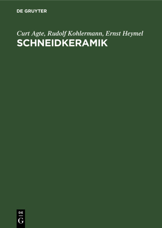 Schneidkeramik