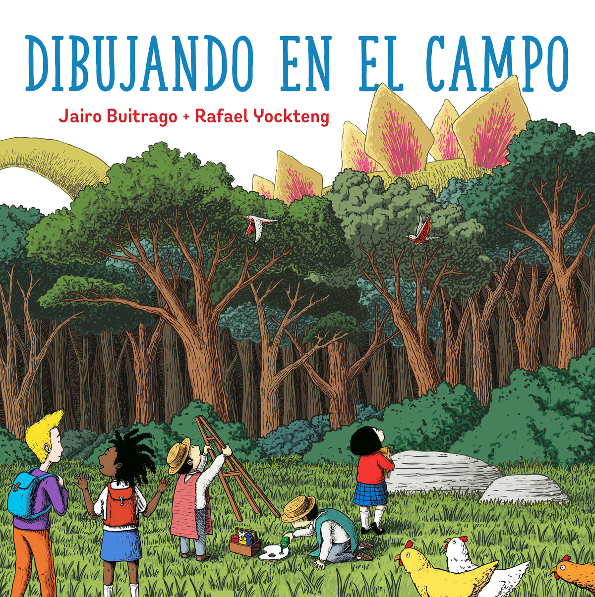 Cover image for Dibujando en el Campo / Drawing Outdoors ISBN 9781771649551