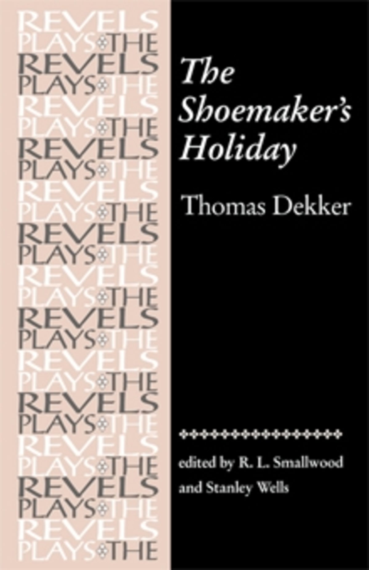 Cover image for The Shoemaker's Holiday ISBN 9780719030994