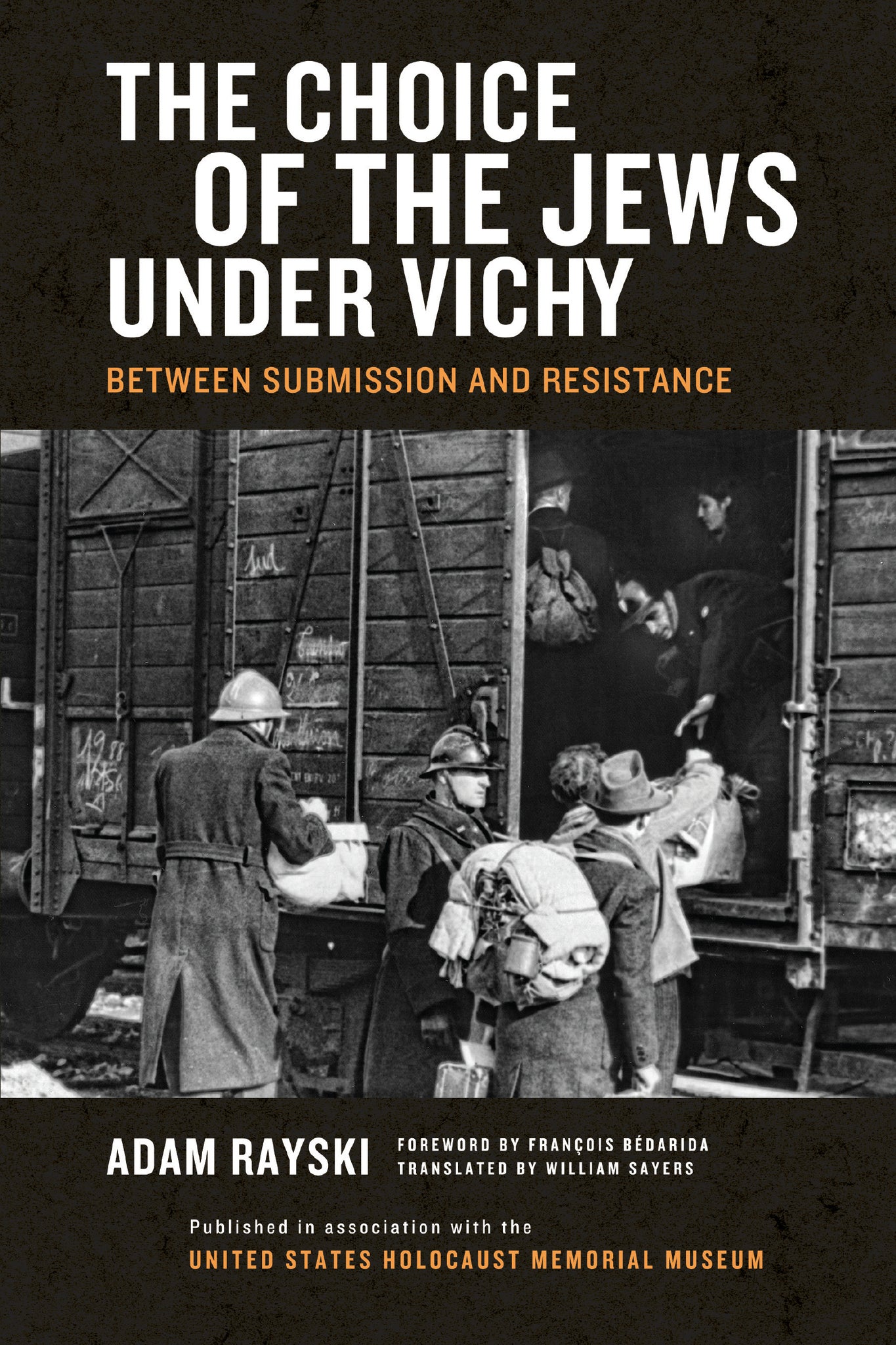 Cover image for The Choice of the Jews under Vichy ISBN 9780268040611