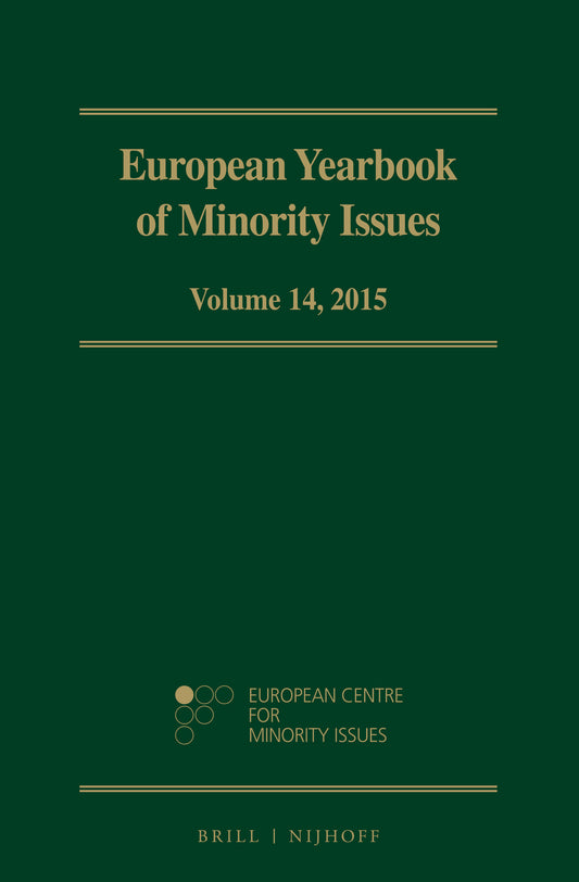 European Yearbook of Minority Issues, Volume 14 (2015)