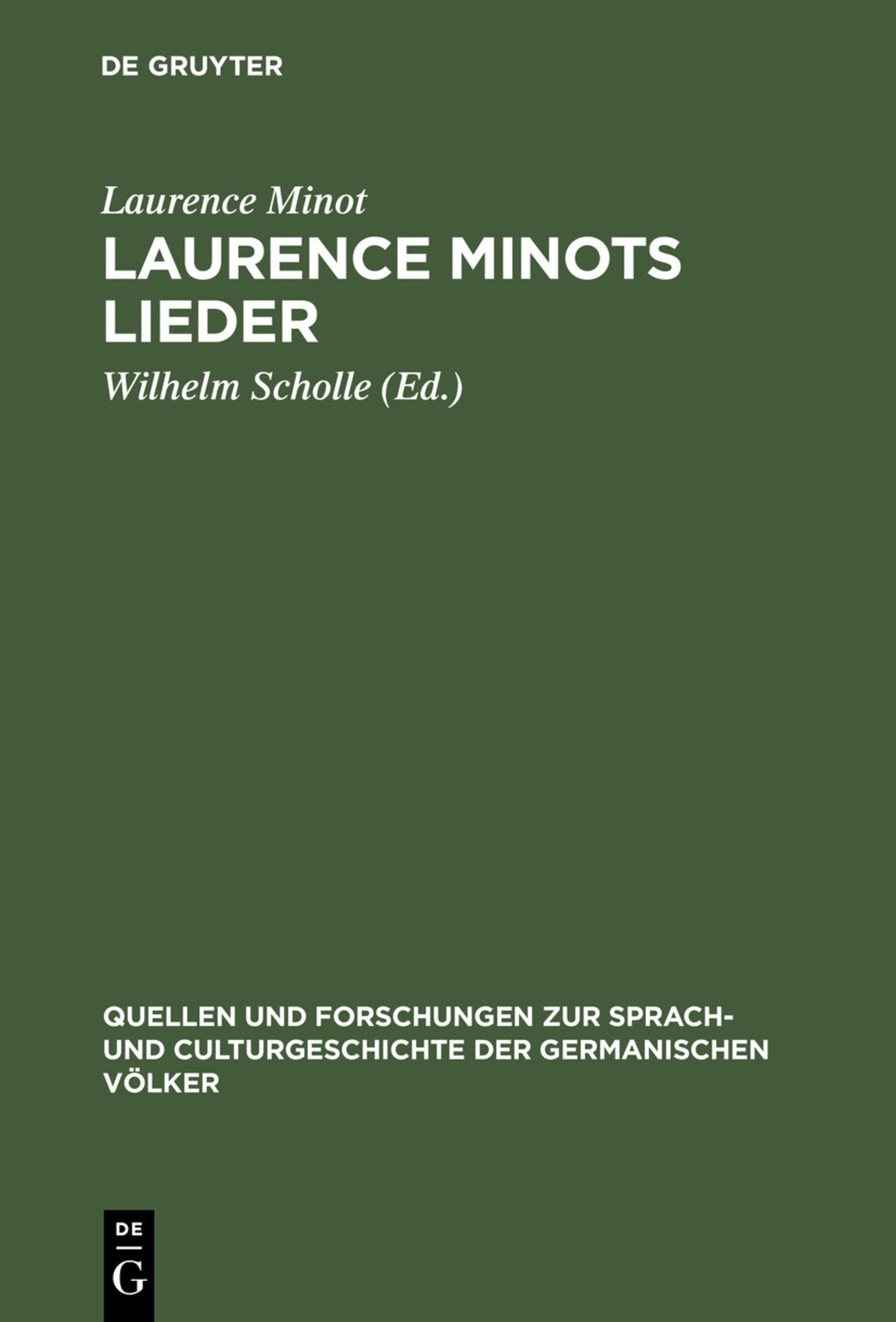 Laurence Minots Lieder