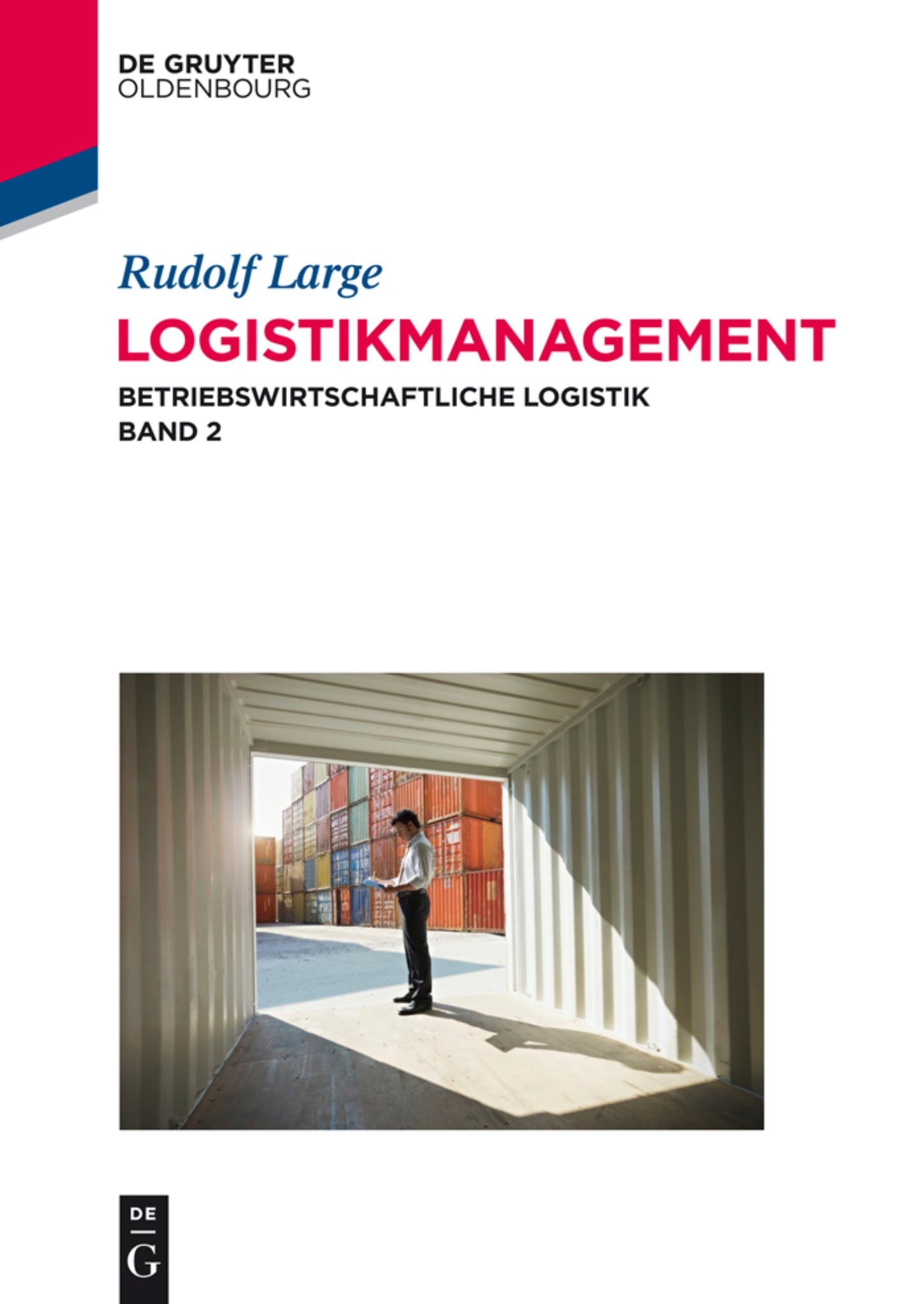 Cover image for Logistikmanagement ISBN 9783486598254