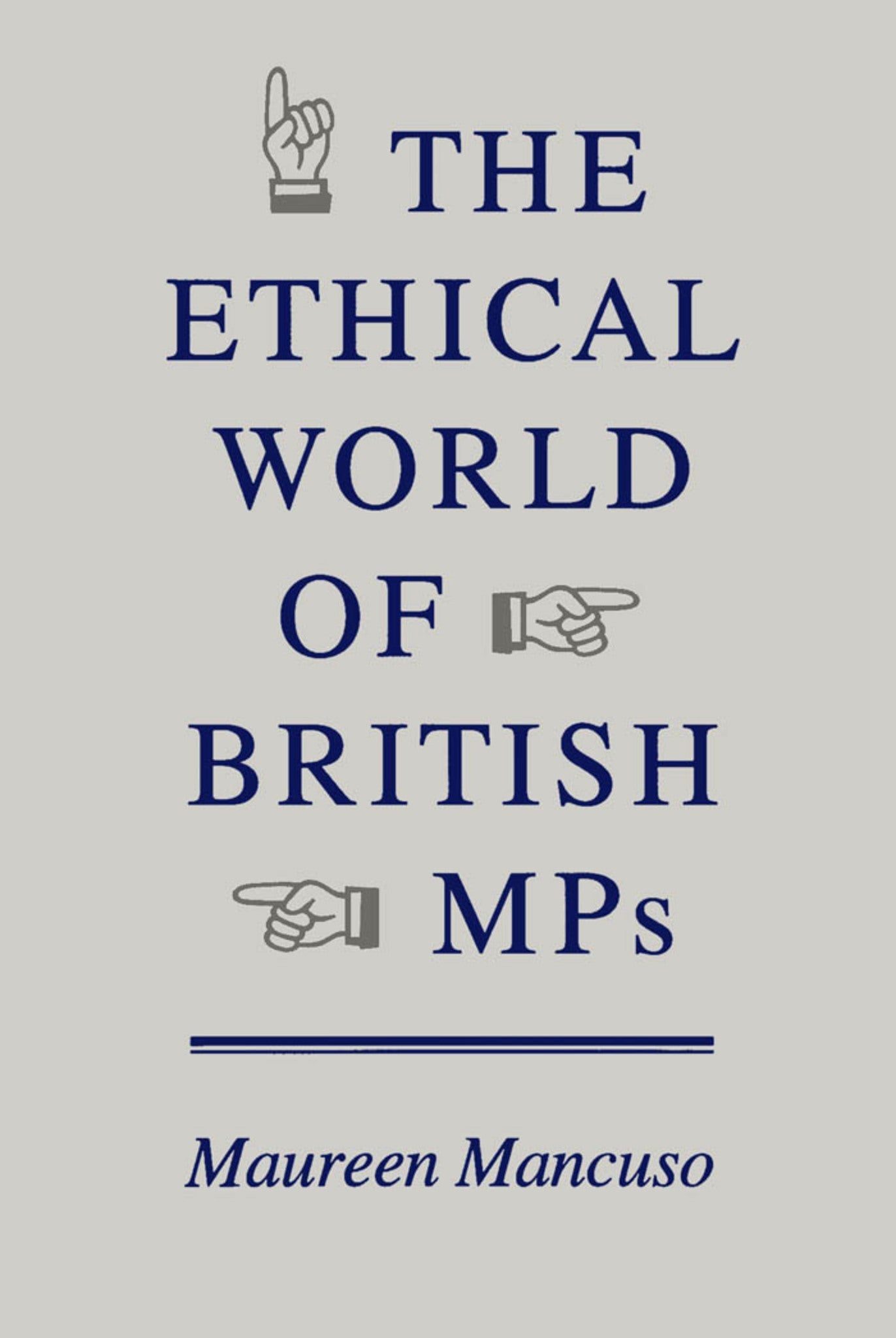 Cover image for The Ethical World of British MPs ISBN 9780773512610