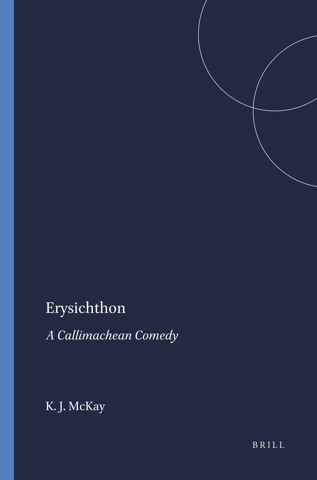 Cover image for Erysichthon ISBN 9789004014701