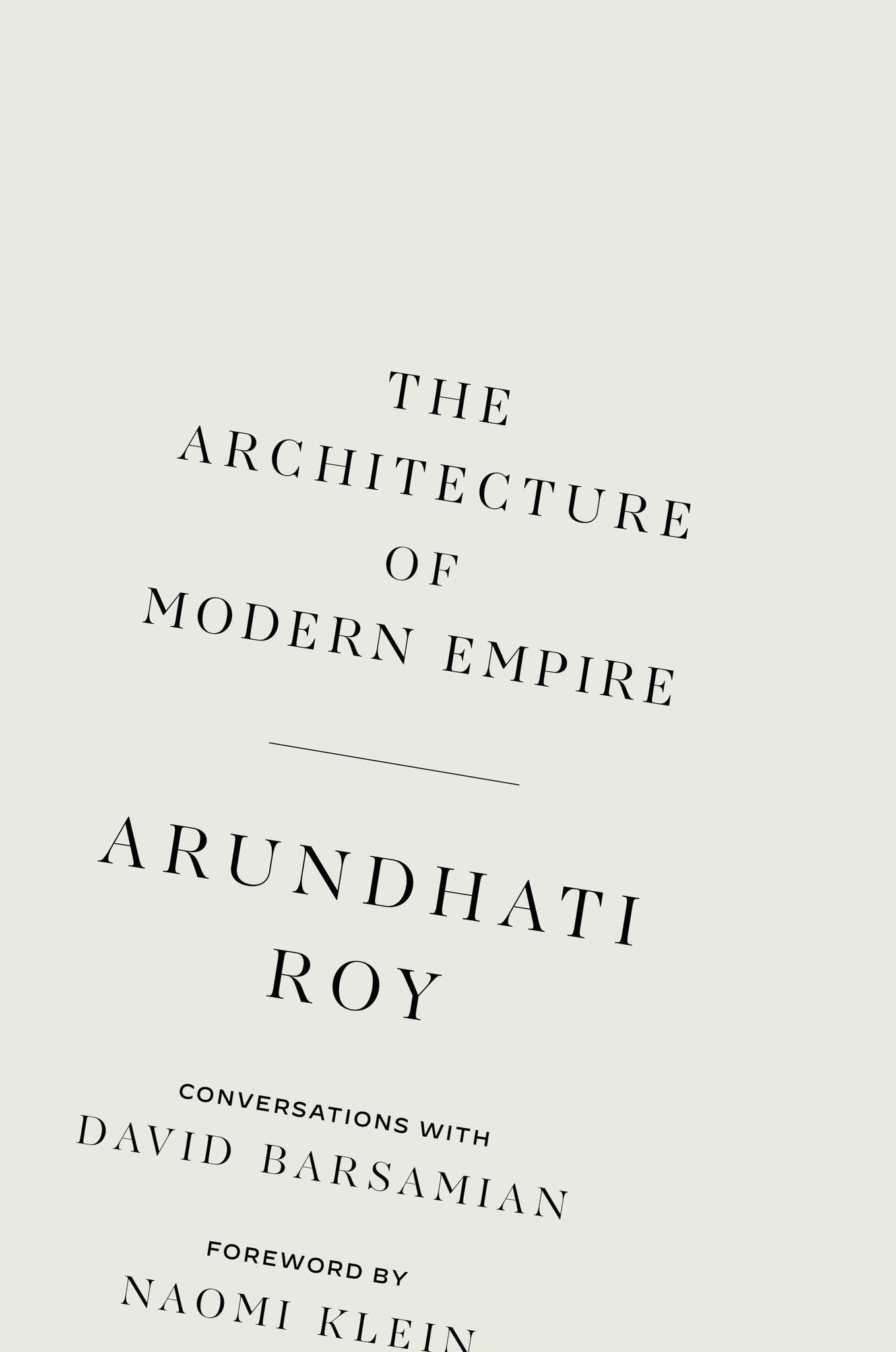 Cover image for The Architecture of Modern Empire ISBN 9781642598872