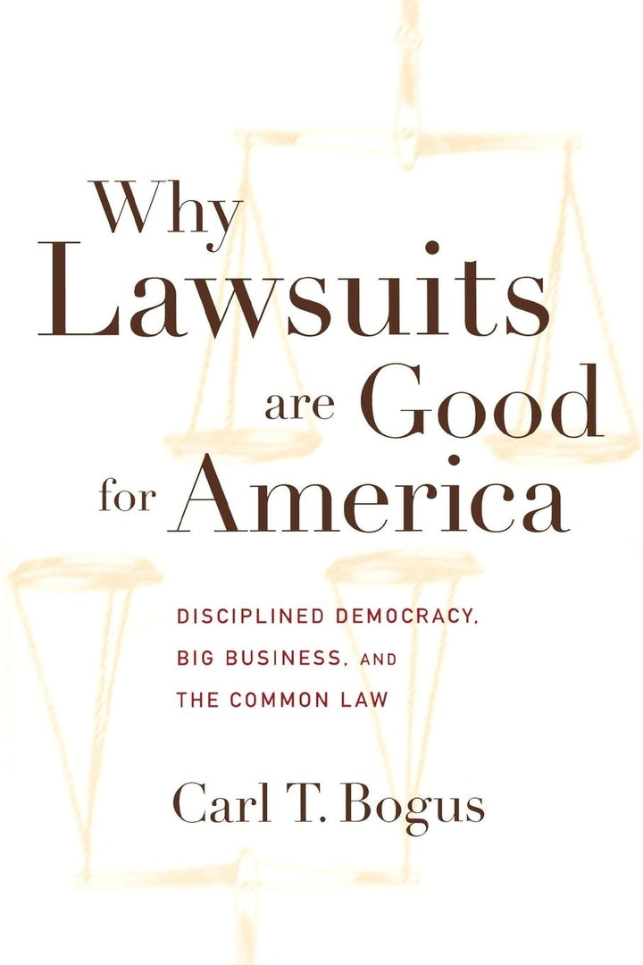 Cover image for Why Lawsuits are Good for America ISBN 9780814799161