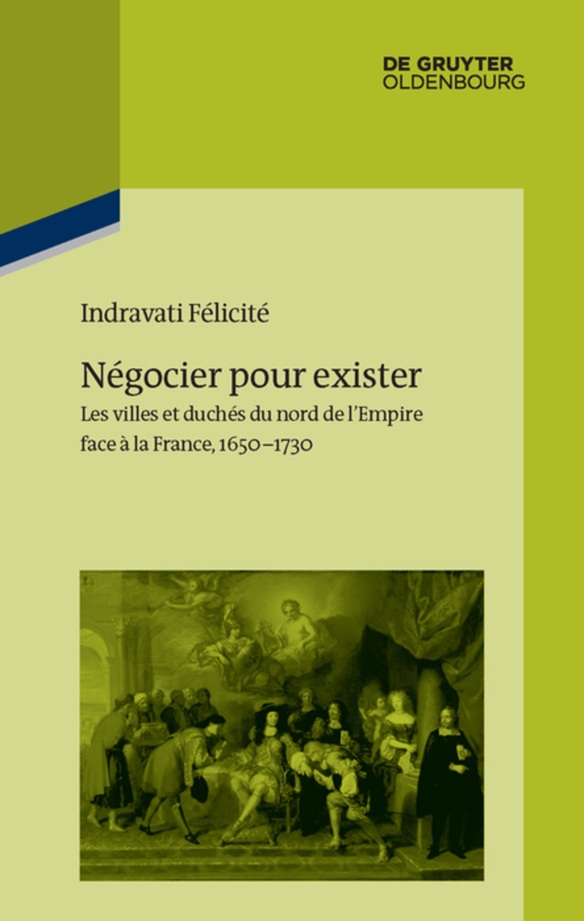 Cover image for Négocier pour exister ISBN 9783110415209