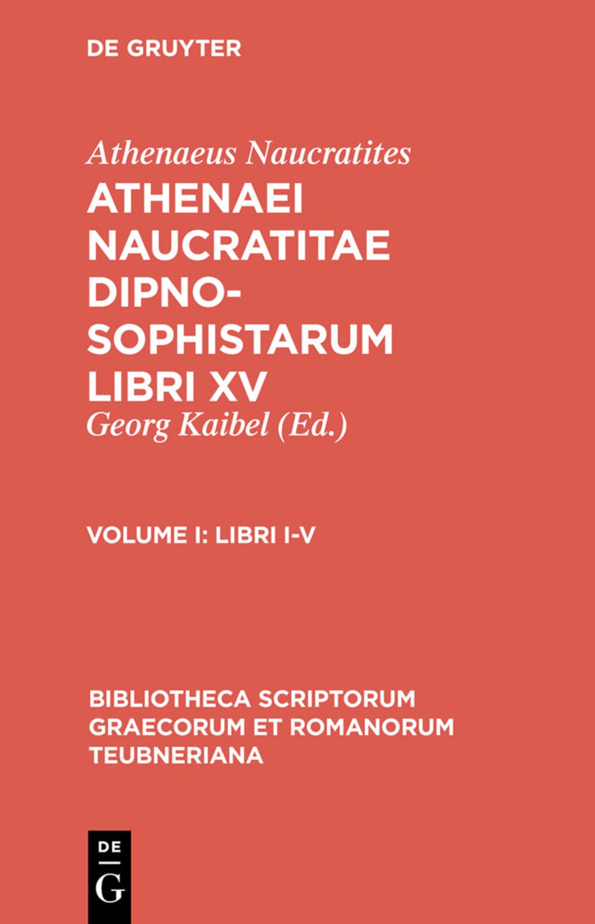 Cover image for Libri I-V ISBN 9783598711015