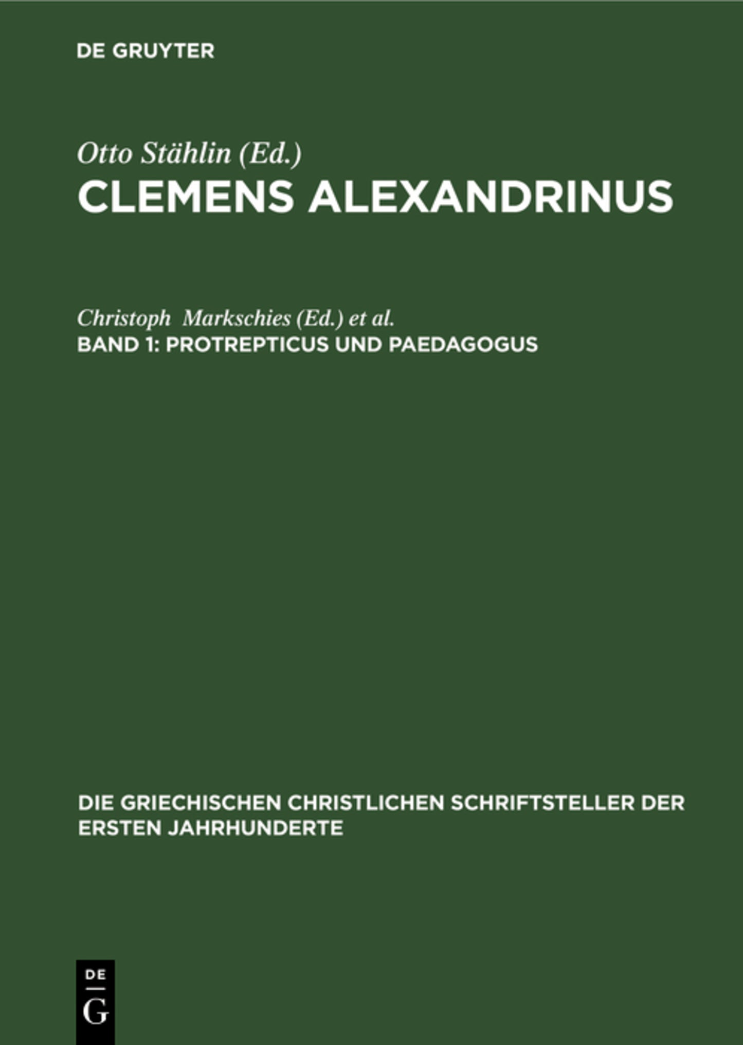 Protrepticus und Paedagogus