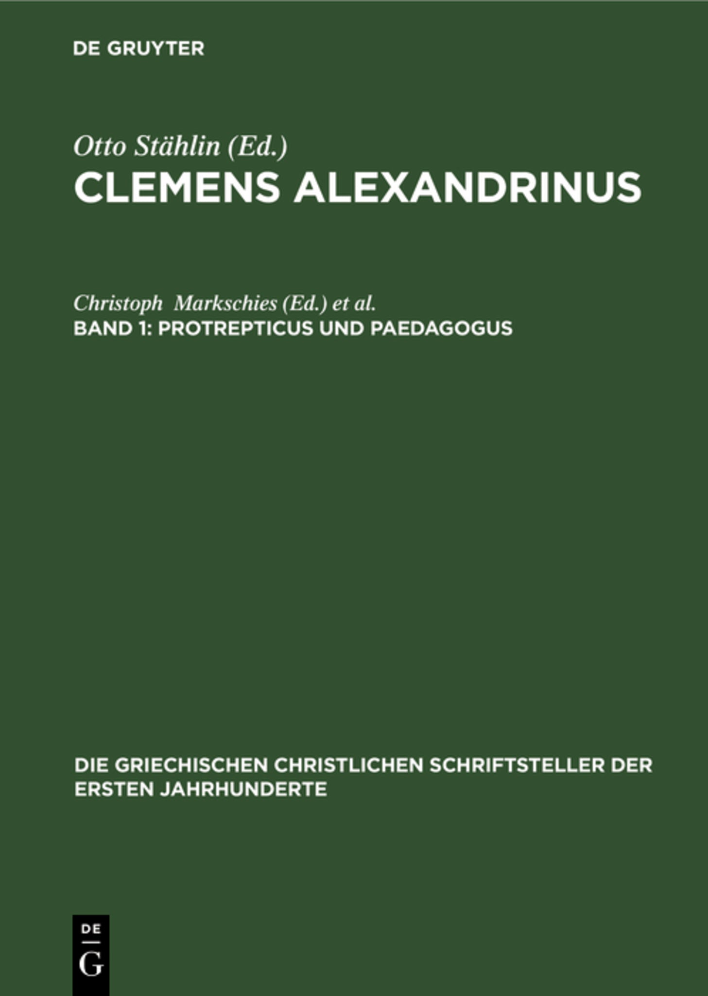 Protrepticus und Paedagogus