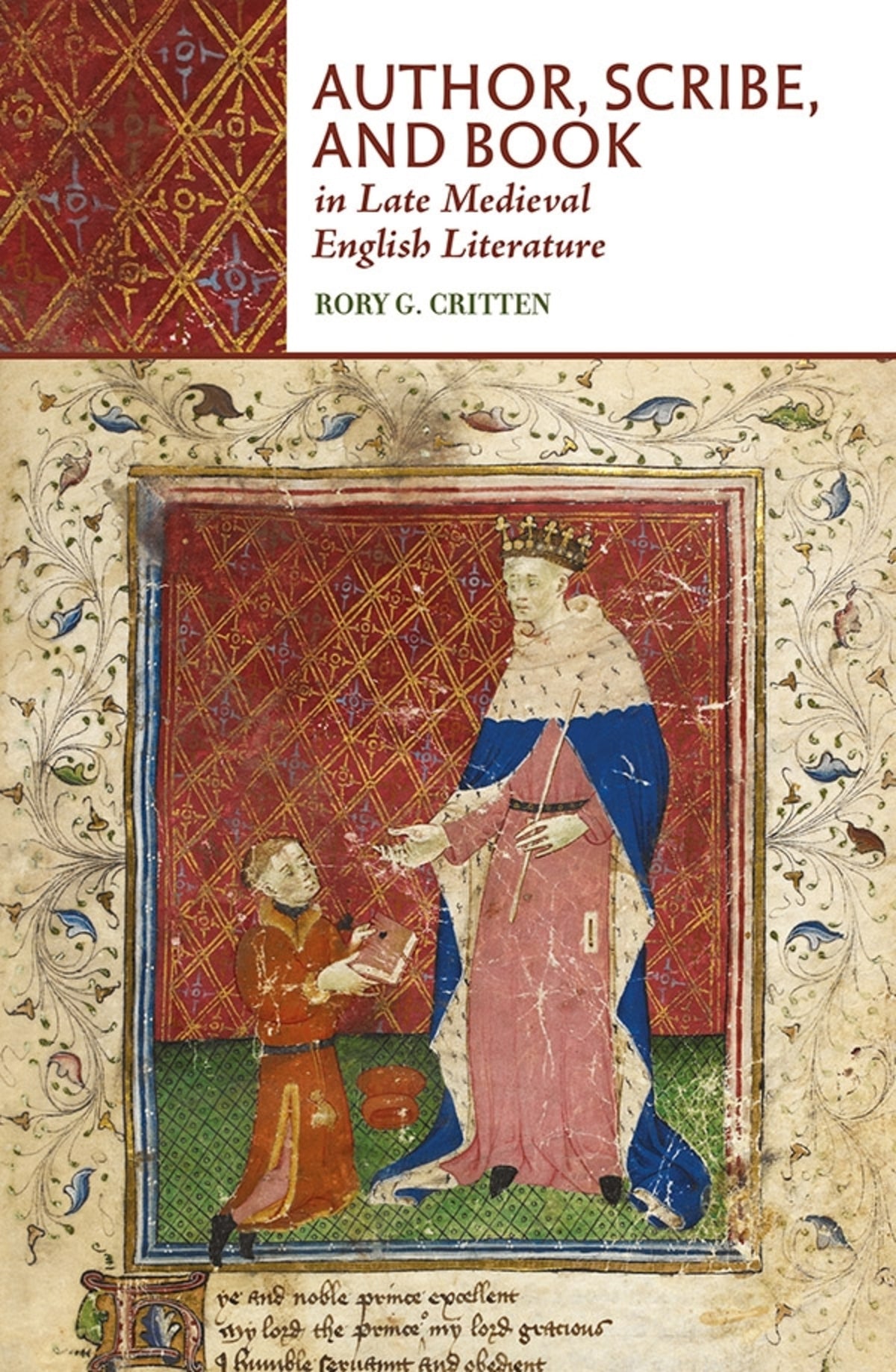 Cover image for Author, Scribe, and Book in Late Medieval English Literature ISBN 9781843845058