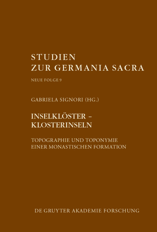 Inselklöster – Klosterinseln