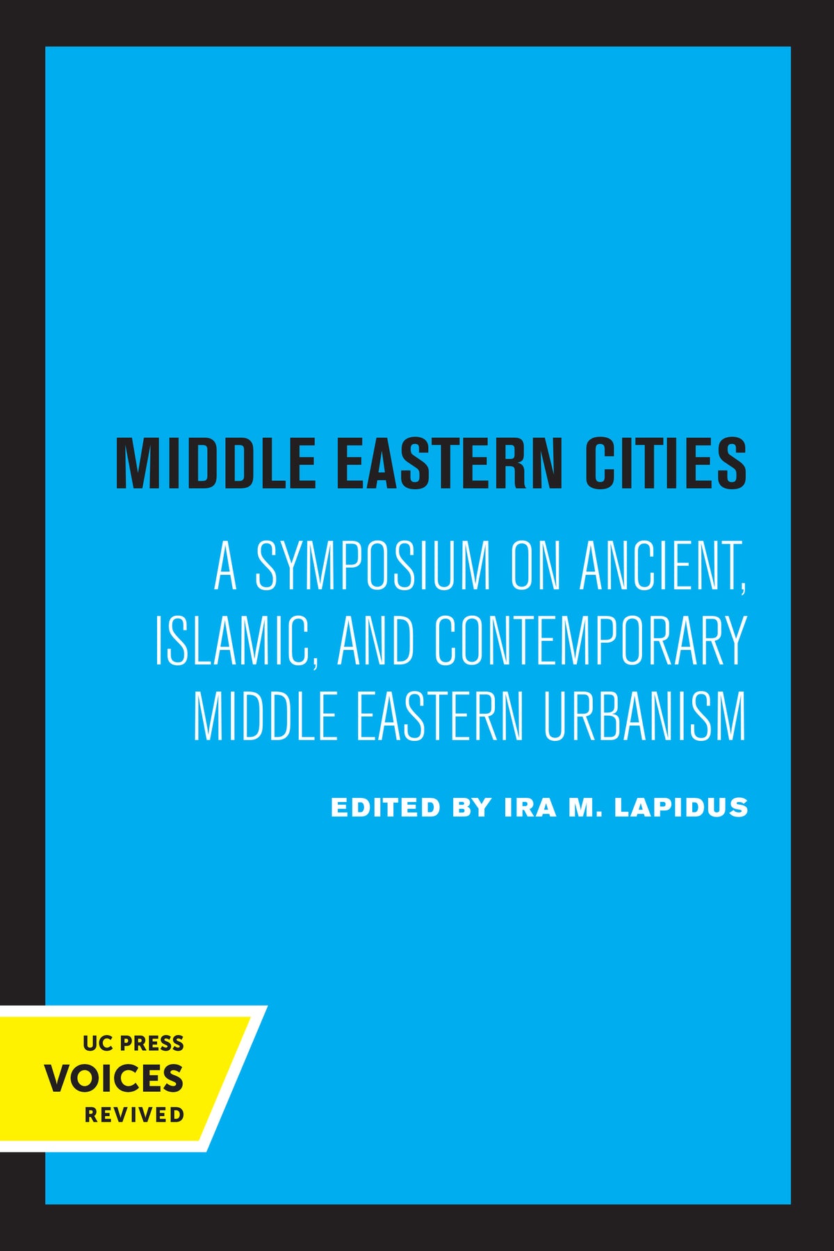 Cover image for Middle Eastern Cities ISBN 9780520323803